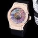 Swiss Replica Hublot Classic Fusion Sunflower Color Diamond Dial Stainless Steel Case Watch 45mm (1)_th.jpg